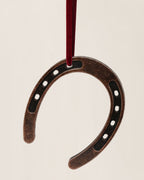 Rustic Horseshoe Ornament (Set of 4) – Western-Inspired Modern Holiday Decor