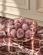 The Pink Snow-Dusted Pinecone Bag