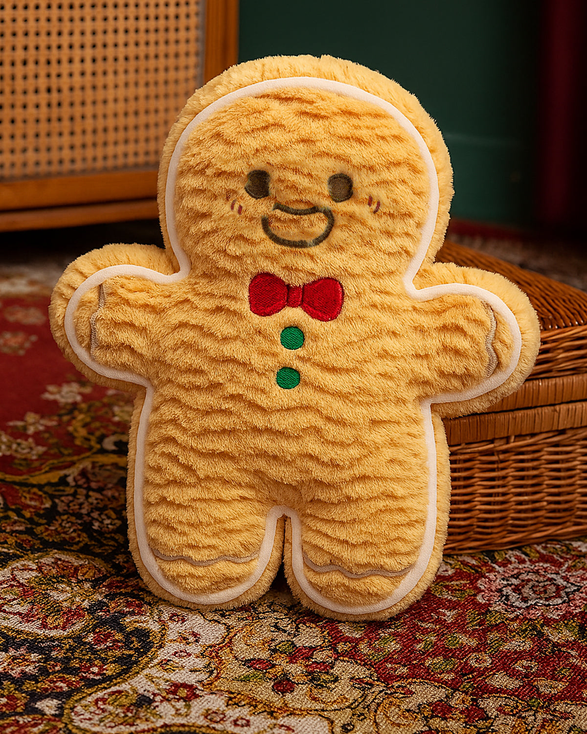 Soft Plush Stuffed Gingerbread Christmas Toy
