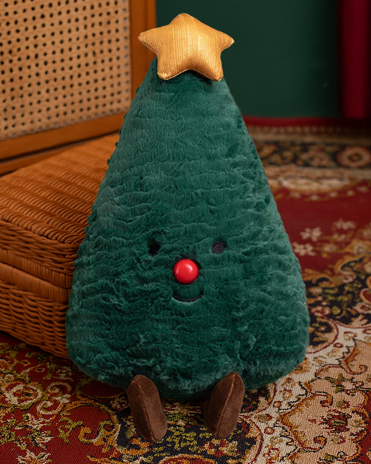 Soft Plush Stuffed Christmas Tree Toy