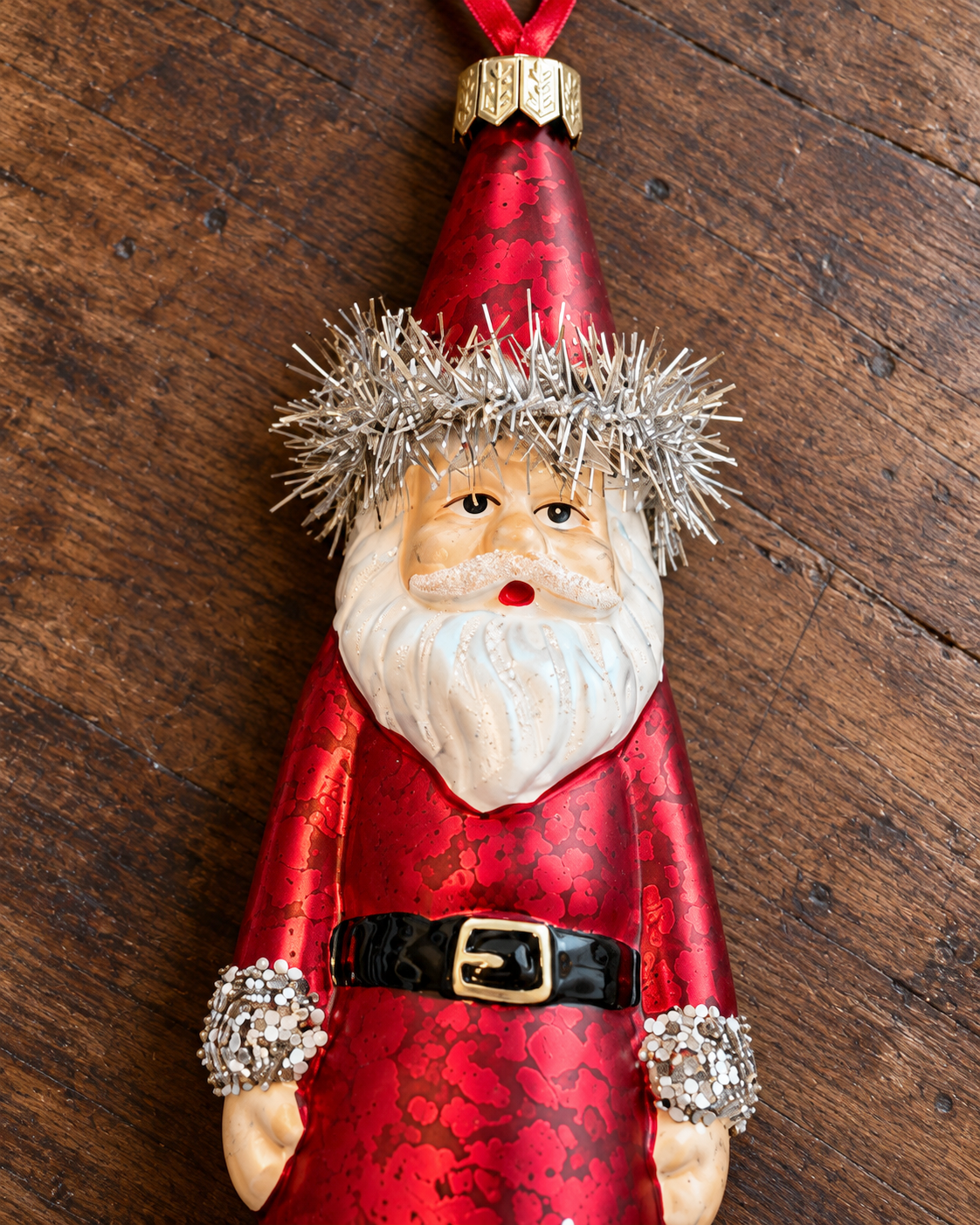 The Old World Santa Drop Ornament