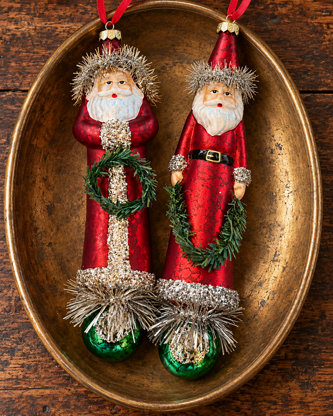 The Old World Santa Drop Ornament