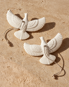 Turtle Dove Ornament Set: Vintage Ornament and Friendship Keepsake