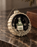 The Heirloom Church Glass Ornament