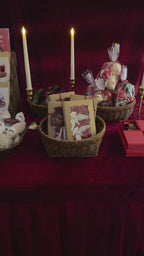 Turtle Dove Ornament Set: Vintage Ornament and Friendship Keepsake